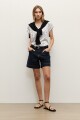 Short de jean jean oscuro