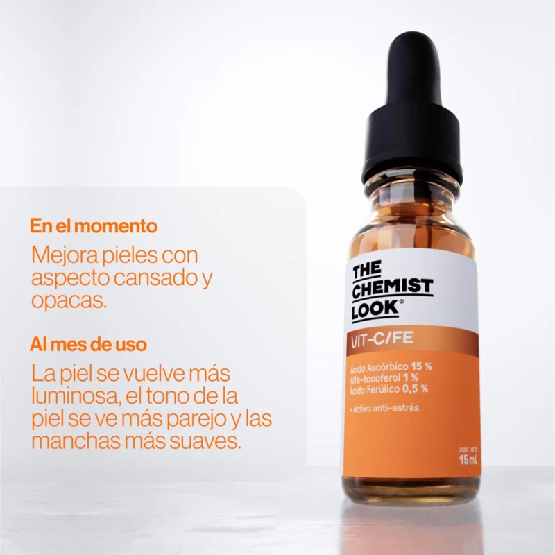 Sérum Booster Vit-c/fe Anti-stress 15 Ml. Sérum Booster Vit-c/fe Anti-stress 15 Ml.