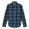 Camisa Herringbone Flannel Check Hombre Black Yd