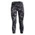Motion Printed Ankle Crop-BLK BLK-008