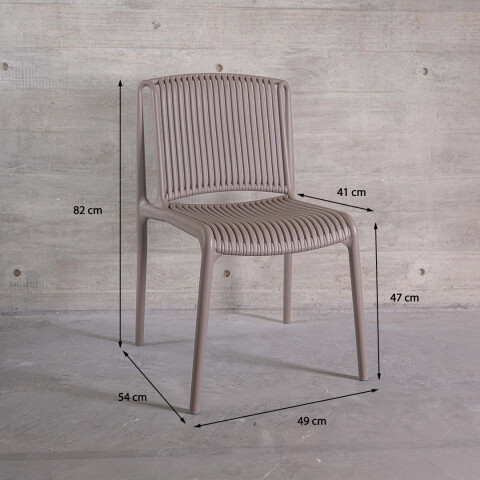 Silla Sicilia Gris