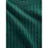 V-LS CASHSOFT CABLE CREW SWEATER JUNE BUG 2