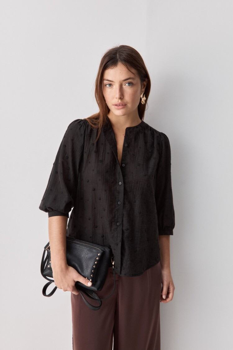 CAMISA SOLAR Negro