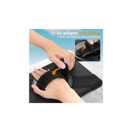 Funda Rugged Samsung para Galaxy Tab A11+ Negra Funda Rugged Samsung para Galaxy Tab A11+ Negra