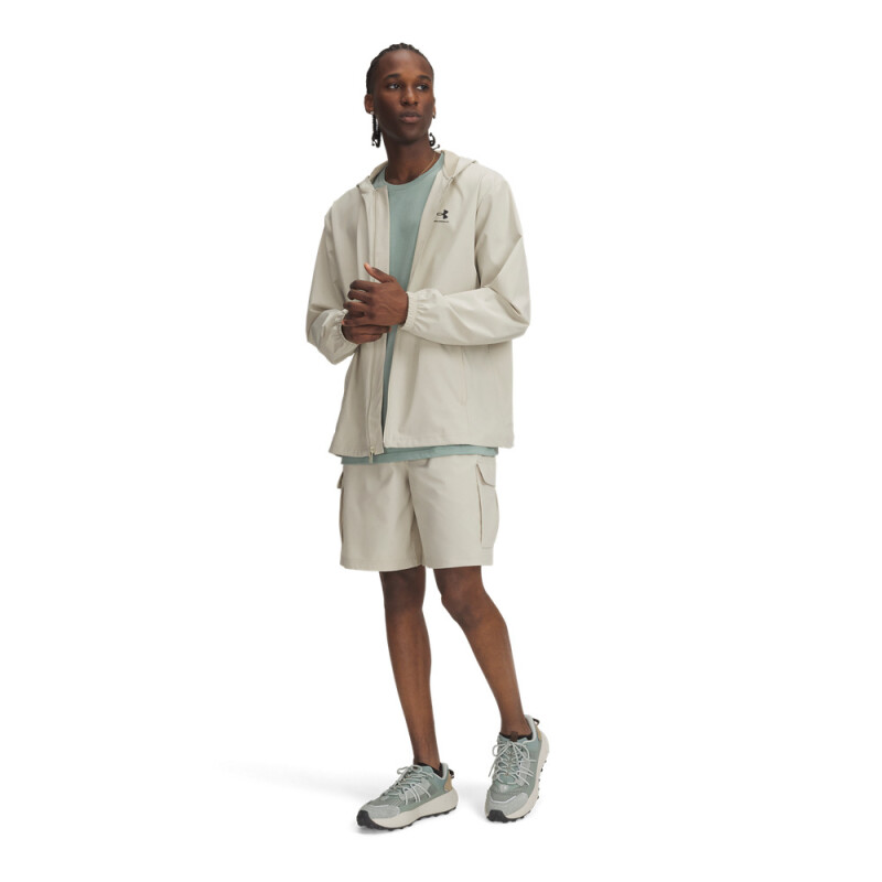 UA Vibe Woven Cargo Short-GRN BRN-289