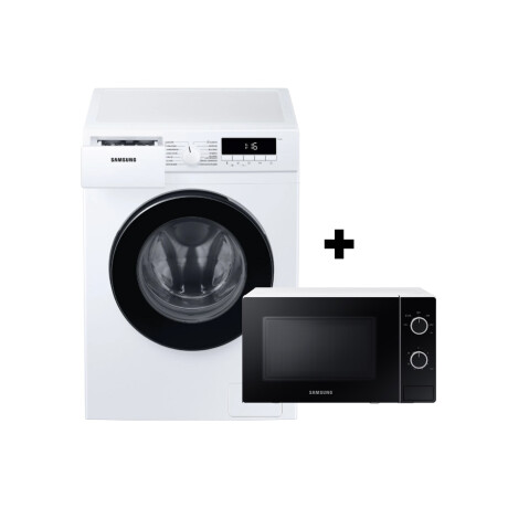 Lavarropas Samsung 7 kg Carga Frontal con Digital Inverter WW70T3020BW + Microondas MS20 de regalo Lavarropas Samsung 7 kg Carga Frontal con Digital Inverter WW70T3020BW + Microondas MS20 de regalo