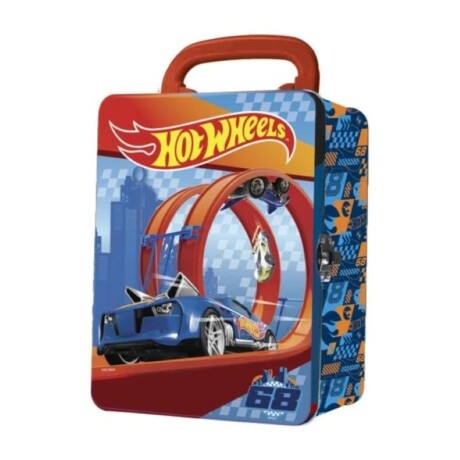 Porta Autitos Hot Wheels Para Unidades HWCC ROJO Universo Binario