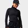 Campera Fabletics Perfect Storm Cropped Negro
