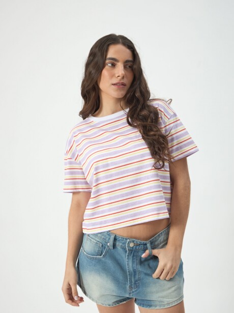 REMERA CROP BALI VIOLETA