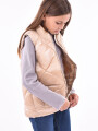 CHALECO MILA BEIGE