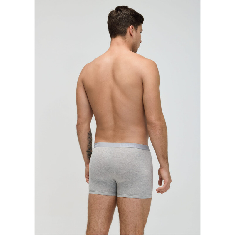 KIT COM 2 CUECAS BOXER AZUL ESCURO