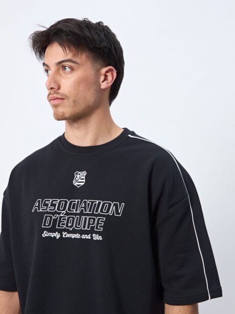 Remera Equipe NEGRO