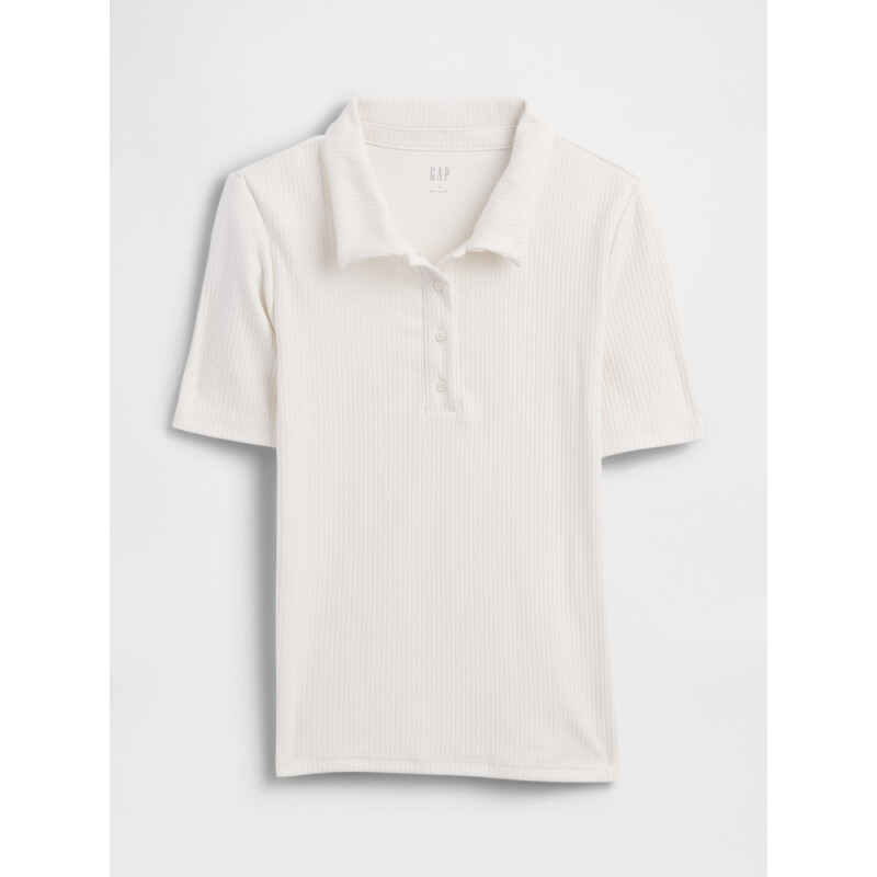 V-SS POLO TEE IVORY FROST