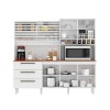 Kit de Cocina Mega - 6 Puertas 3 Cajones Blanco