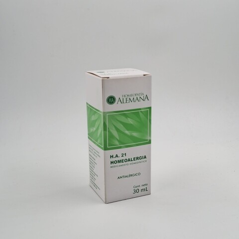Homeopatía Alemana H.A. 21 Homeoalergia Homeopatía Alemana H.A. 21 Homeoalergia