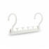 Organizador Perchas Plegable Horizontal Vertical 5 en 1 X4 Color Blanco