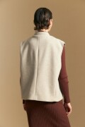 CHALECO CARMENE Beige Melange