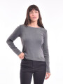 REMERA PARADISE GRIS OSCURO