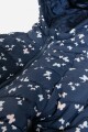 Campera puffer básica AZUL MARINO