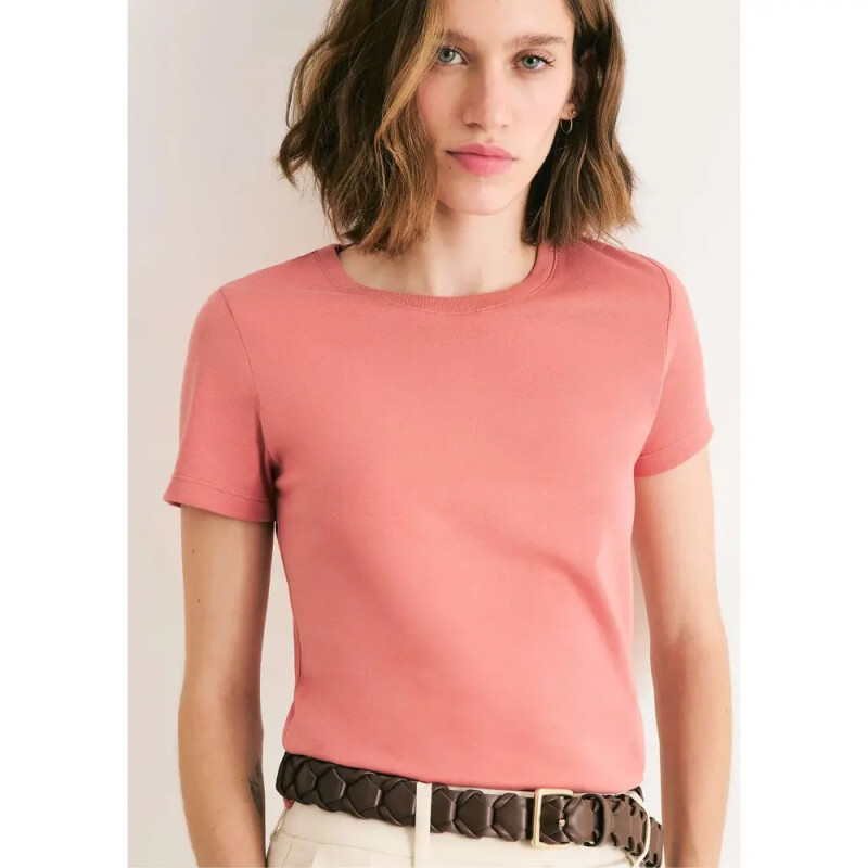 BLUSA MM FEM ROSA MEDIO