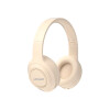 Auriculares inalámbricos Unicell plegables color beige Auriculares Inalámbricos Unicell Plegables Color Beige
