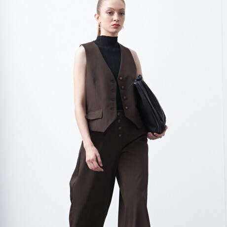 PANTALON NIA Chocolate