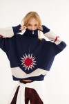 Sweater Crest Azul