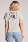 REMERA DE MANGA CORTA WILLIE N Gris