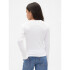 FRCH LS RIBBED TEE NEW OFF WHITE
