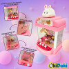Mini máquina atrapa peluches con luz y sonido Mini máquina atrapa peluches con luz y sonido