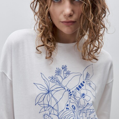 REMERA MECA Blanco