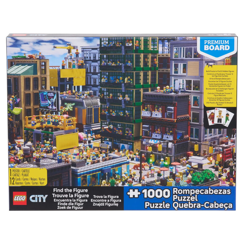 Lego Puzzle Encuentra la Figura 1000 piezas Lego Puzzle Encuentra la Figura 1000 piezas