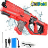 Pistola De Agua Eléctrica Automática a batería Rojo