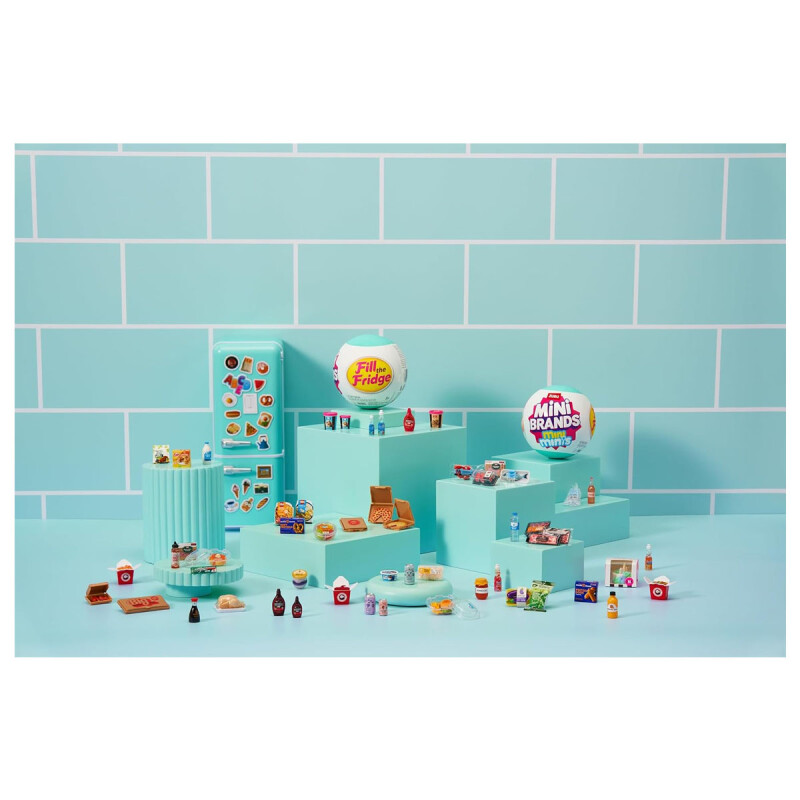 Mini Brands Heladera Fill The Fridge Zuru Mini Brands Heladera Fill The Fridge Zuru
