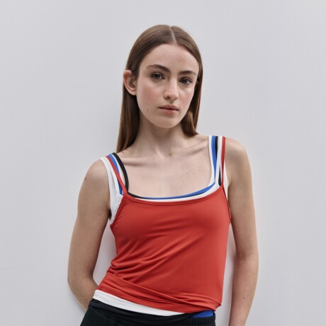 MUSCULOSA TULIPAN Rojo