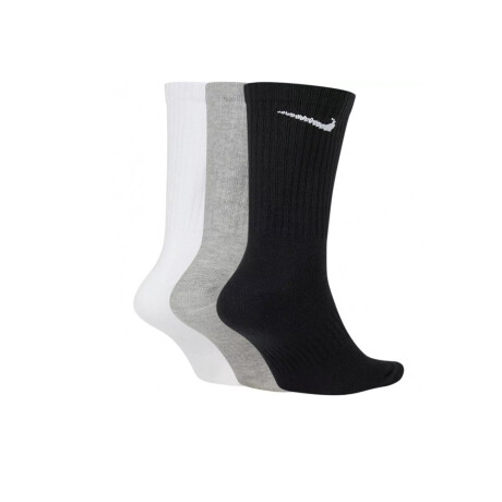 Medias Nike Everyday LTWT Crew Black/White/Grey