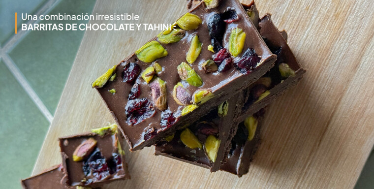 Barritas de chocolate y tahini: una combinación irresistible