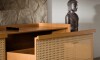 Rack de TV Dune Rattan 1.8 - Linea Manhattan Marrón