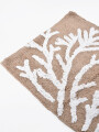 ALFOMBRA BAÑO FOREST BEIGE