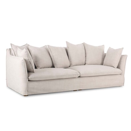 SOFÁ 4 CUERPOS TELA-PREMIUM NATURAL-BEIGE BAHAMA NATURAL