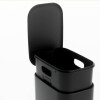Tacho cesto de basura 16L rectangular con tapa a pedal Tacho cesto de basura 16L rectangular con tapa a pedal