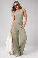 Pantalón Downtown Wide Leg Pant Mujer Seagrass