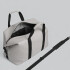 Bolso Deportivo Gaston Luga Weekender Impermeable Ajustable Color Gris