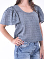BLUSA CROACIA AZUL PIEDRA