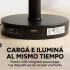 Lampara De Escritorio Mesa Portátil 220V Con Puerto Usb Color Negro
