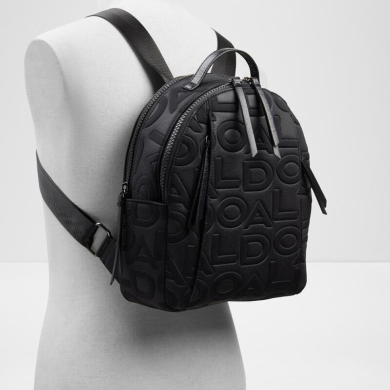 EVIEBACK OPEN BLACK TEXTILE OPEN BLACK