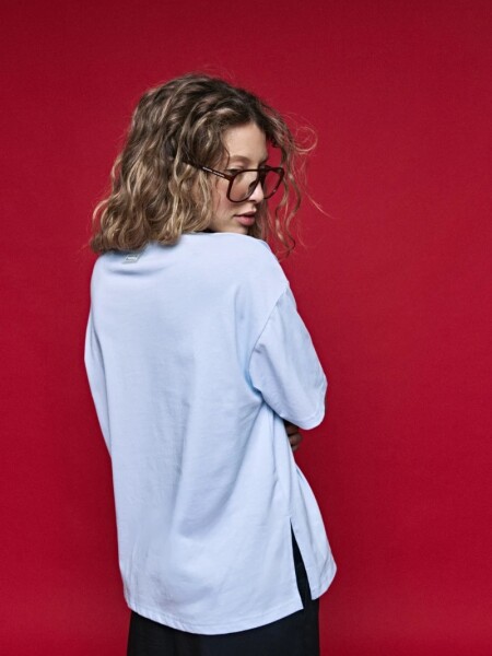T-SHIRT D.CASSIN NARA CELESTE