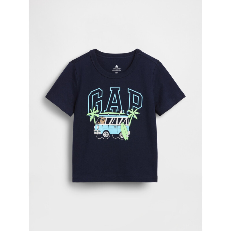 IE FRCH BF SS TEE - SU26 NAVY UNIFORM