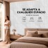 Pack x5 Placa PVC Símil Mármol 2,44x1,22m 3mm Resistente Gris Veteado 2