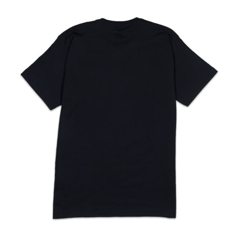 Remera Outlined Thrasher Negro/Naranja